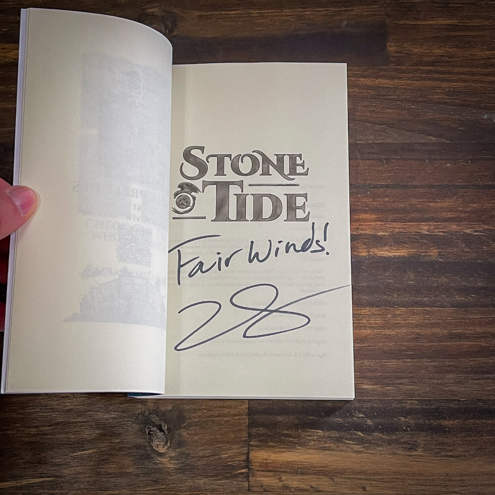 LAST CHANCE - SIGNED - Stone & Tide (OLD COVER)