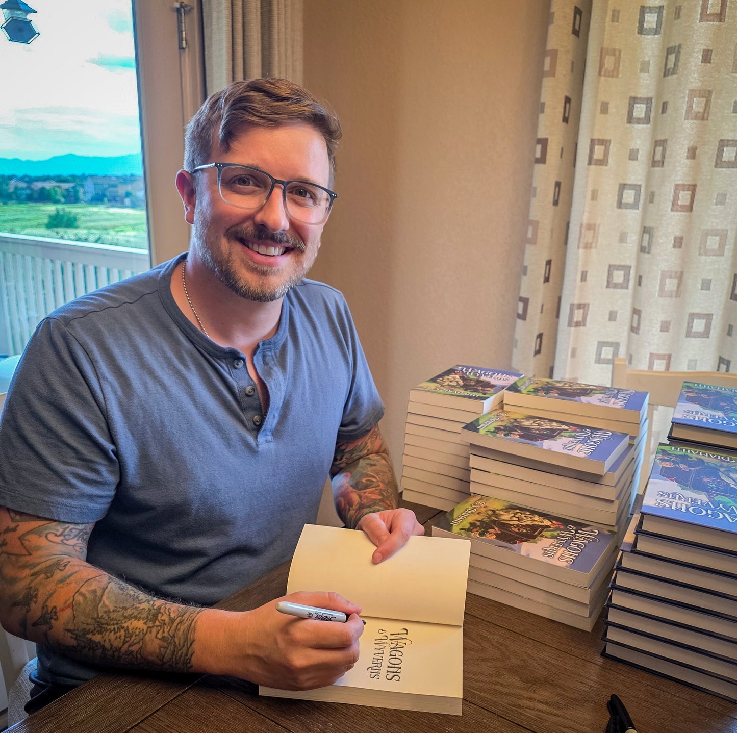SIGNED - Wagons & Wyverns