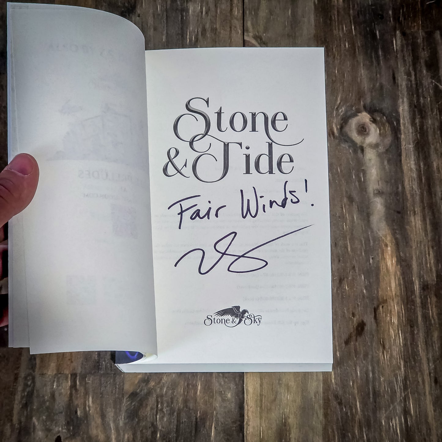 SIGNED - Stone & Tide