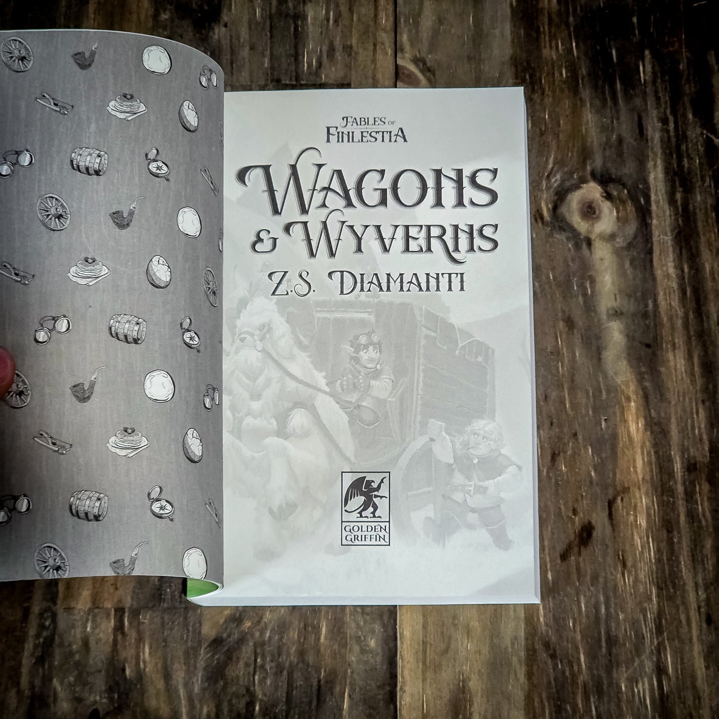 SIGNED - Wagons & Wyverns