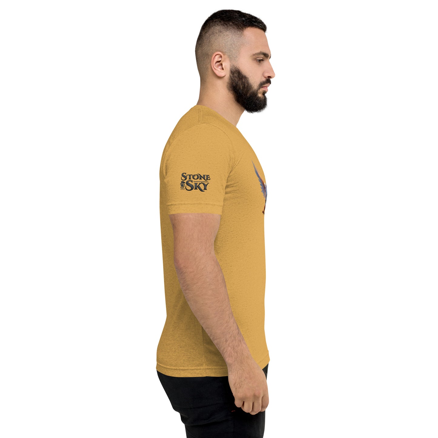 Stone & Sky Yellow Short Sleeve T-shirt