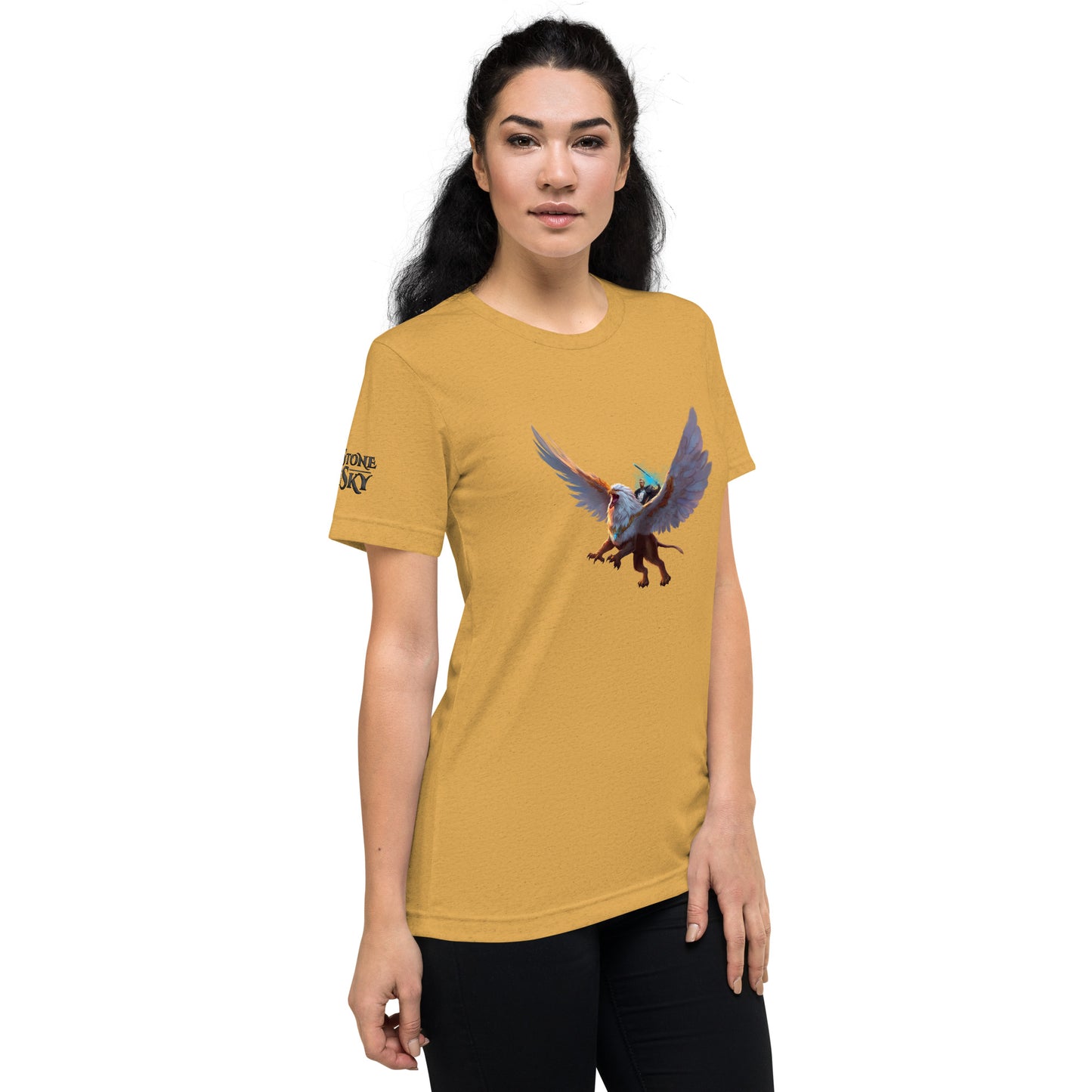 Stone & Sky Yellow Short Sleeve T-shirt