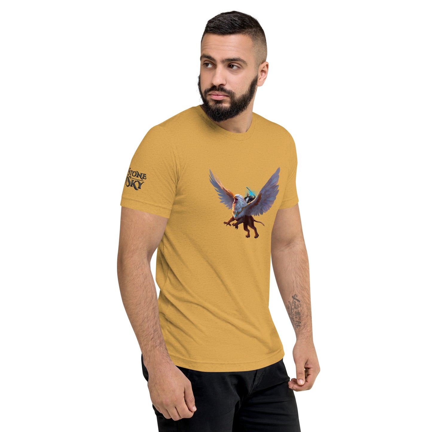 Stone & Sky Yellow Short Sleeve T-shirt