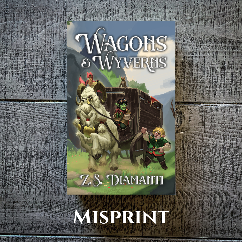 MISPRINT - Wagons & Wyverns
