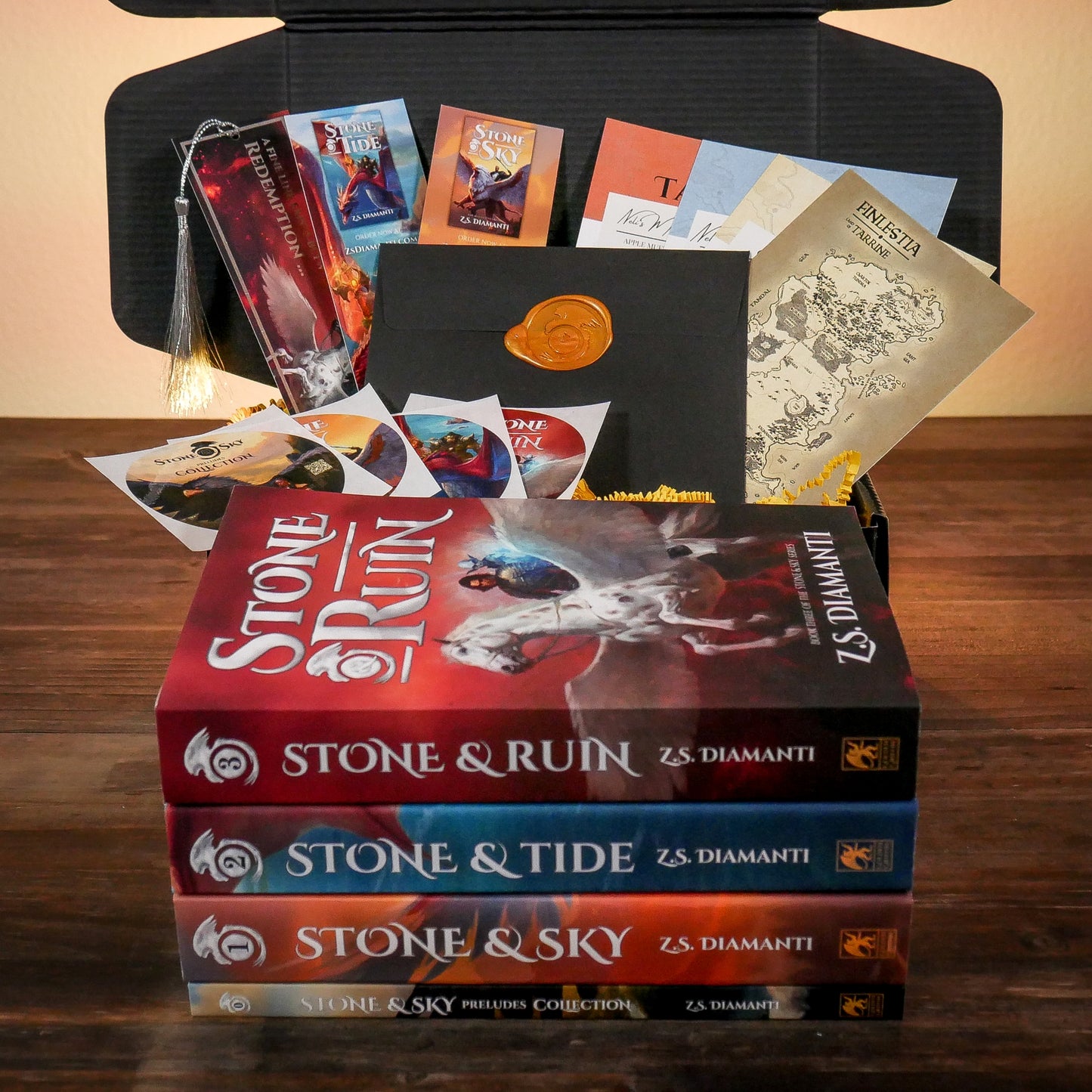 SIGNED - Stone & Sky Complete Series Bundle