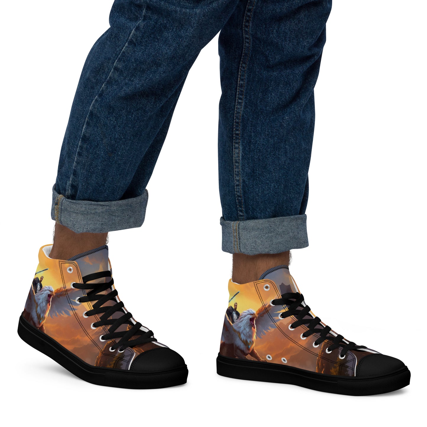 Men’s High Top Canvas Shoes