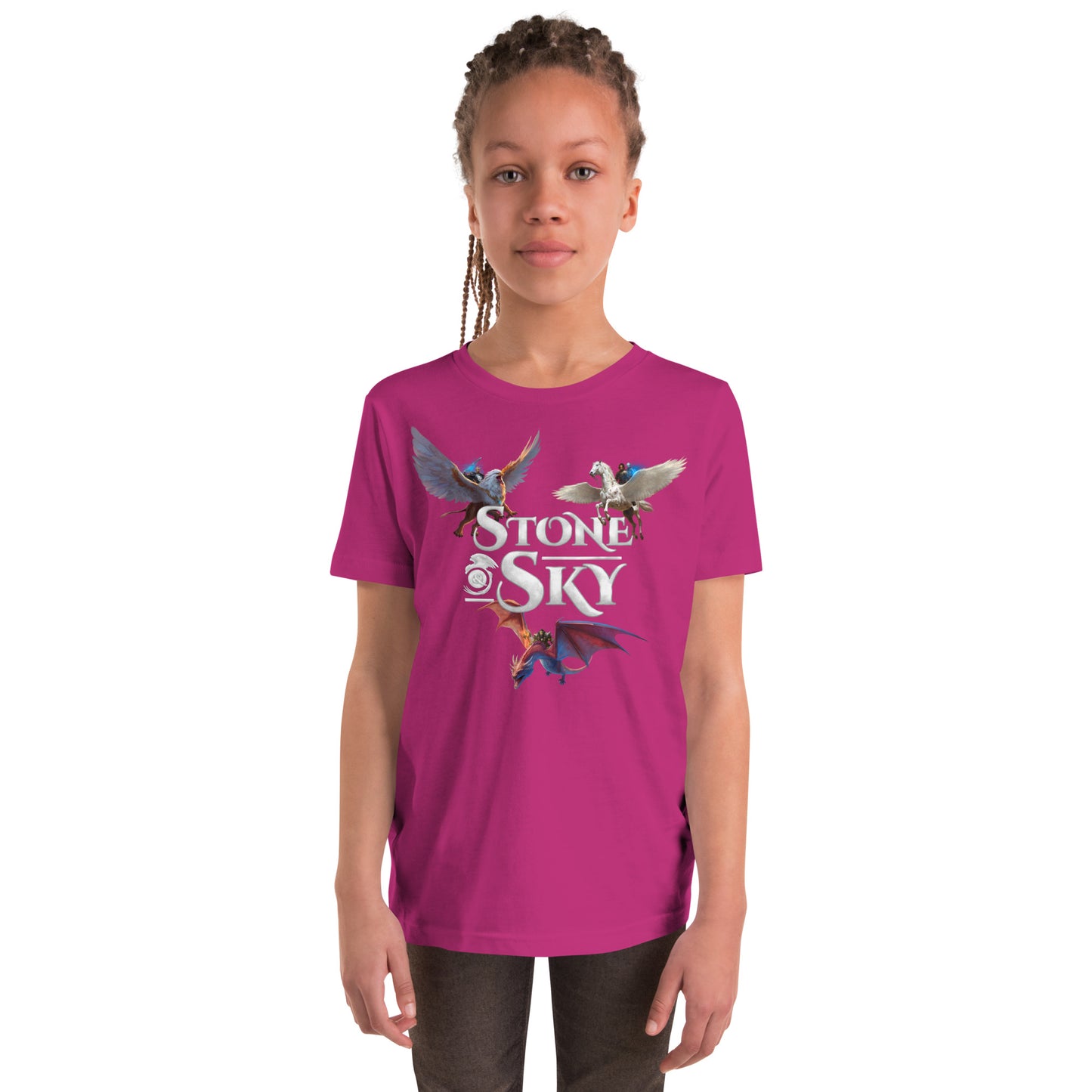 Stone & Sky Trilogy Youth Short Sleeve T-Shirt