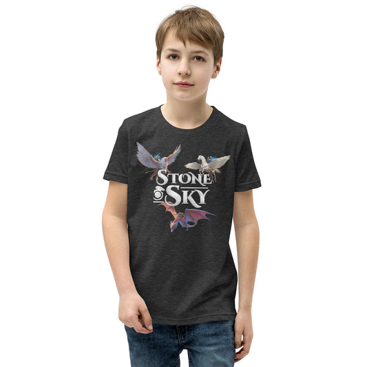 Stone & Sky Trilogy Youth Short Sleeve T-Shirt